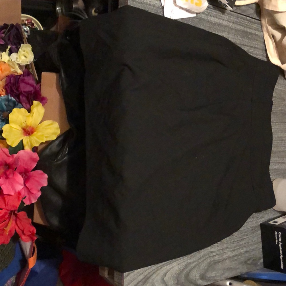 Black skirt